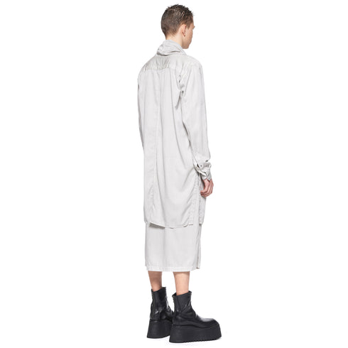 JULIUS 917SHM2 Plaster / Cowl Neck Shirt